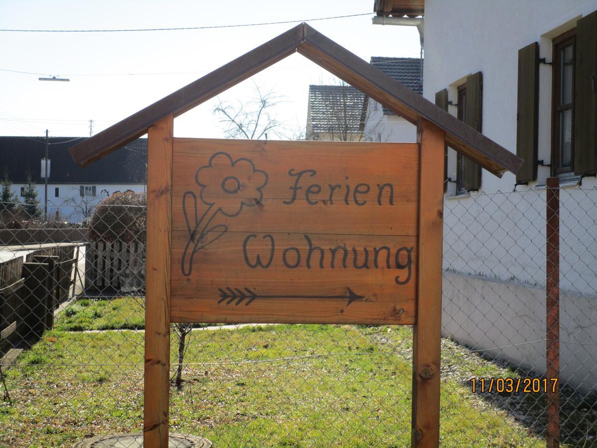 Ferienwohnung Rosa Obergessertshausen Exteriör bild