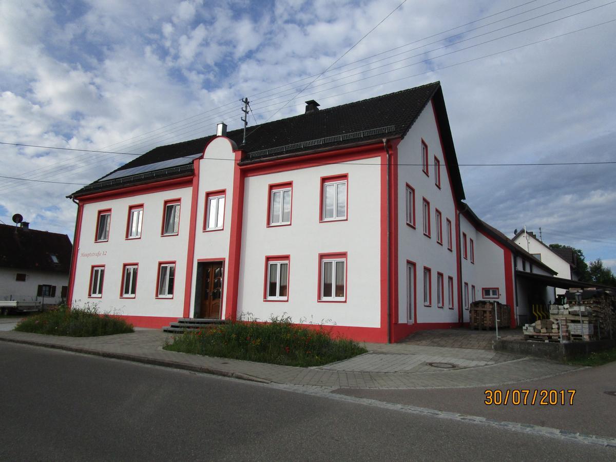 Ferienwohnung Rosa Obergessertshausen Exteriör bild