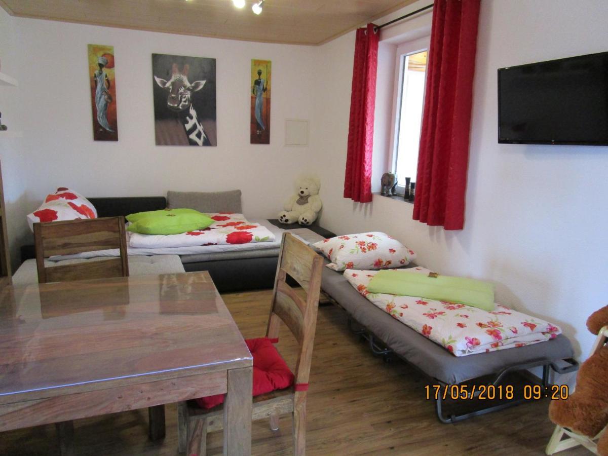 Ferienwohnung Rosa Obergessertshausen Exteriör bild